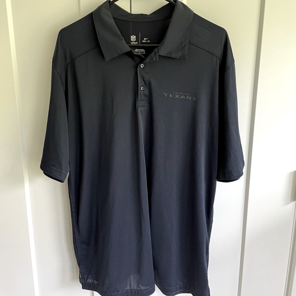 Houston Texans Nike Dri-Fit Polo - NFL Sideline Apparel